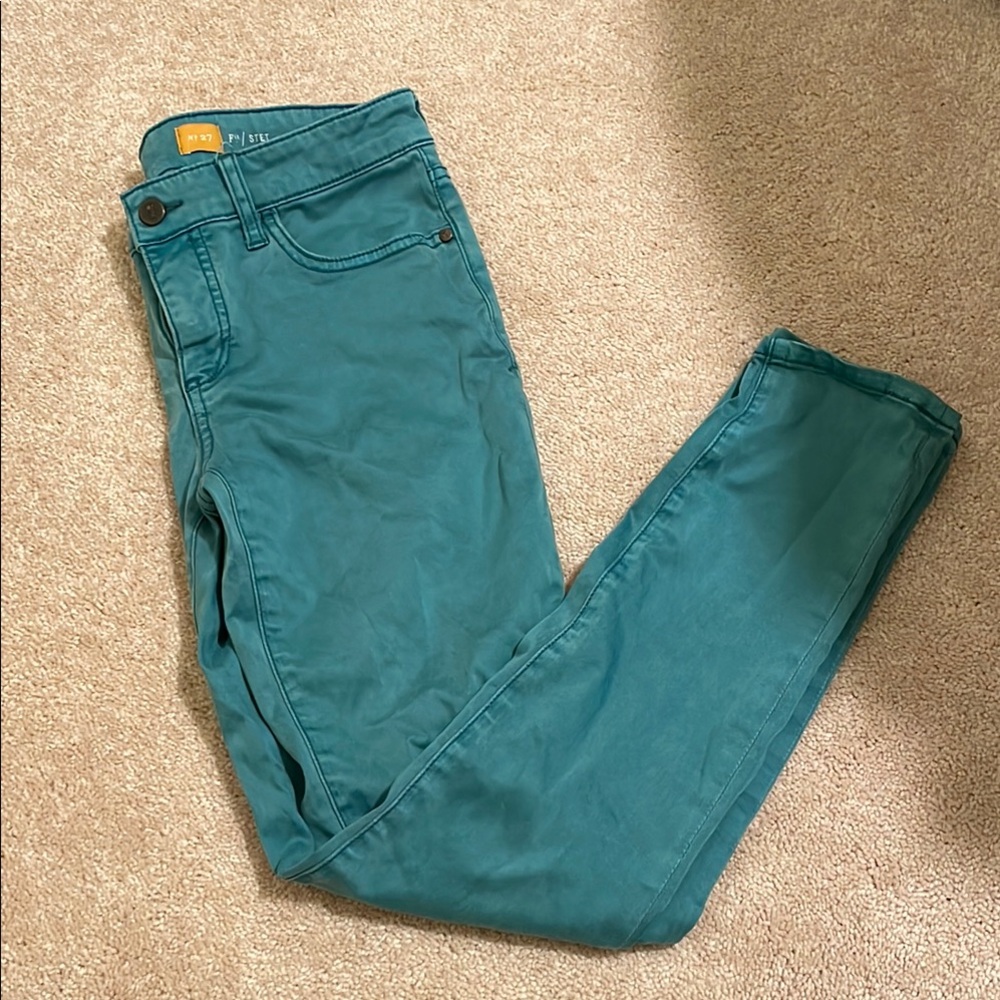 Pilcro Teal Women's Jeans